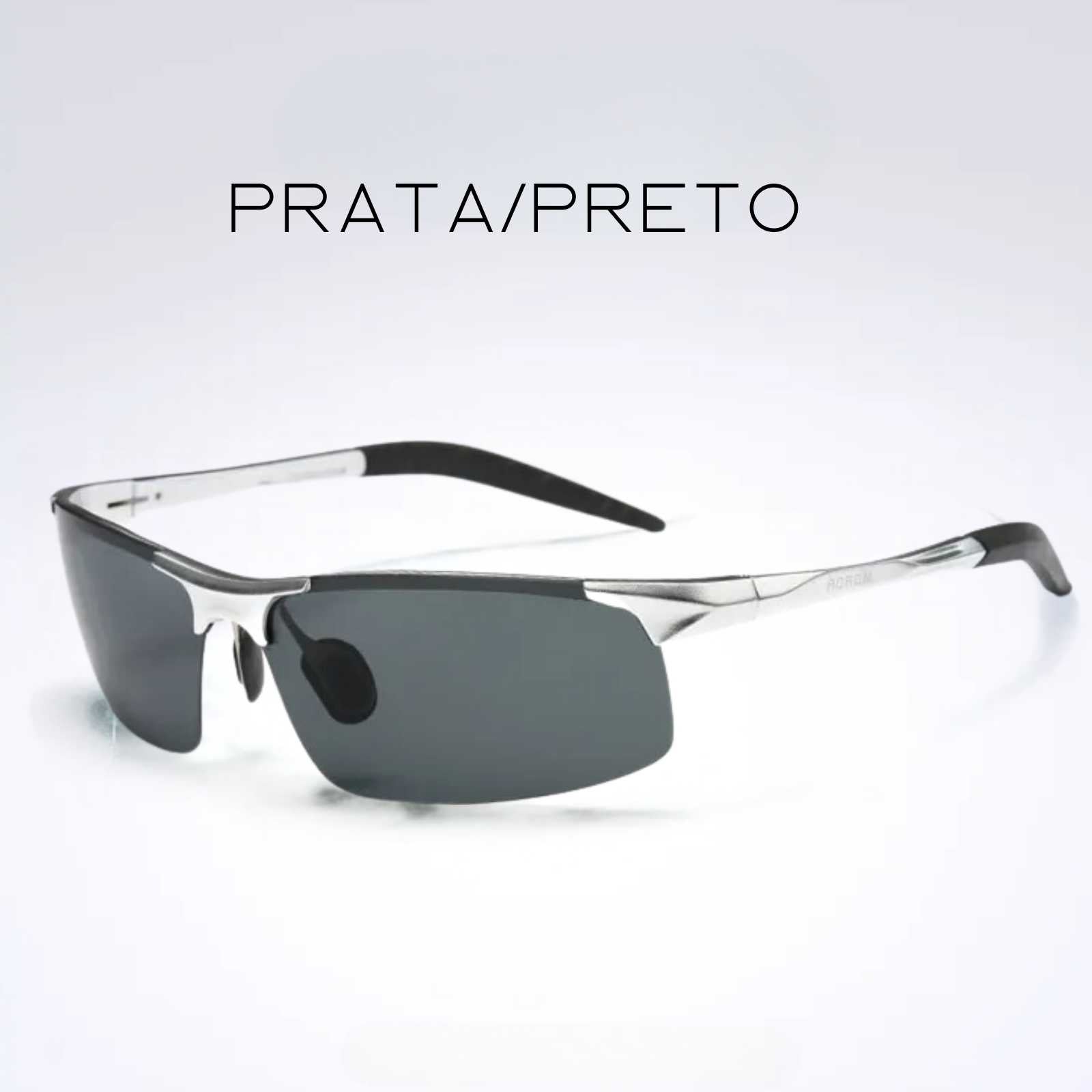 Óculos Polarizado, Anti-reflexo, Alumínio - AORON