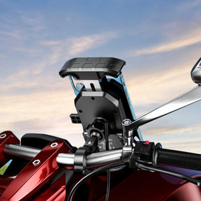 Suporte de Celular para Motocicleta - Carregamento sem Fio+
