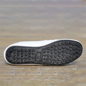 Sapatos masculinos de couro antiderrapante - Para os seus pés